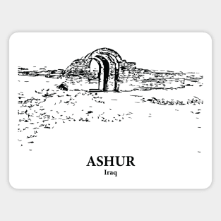 Ashur - Iraq Magnet